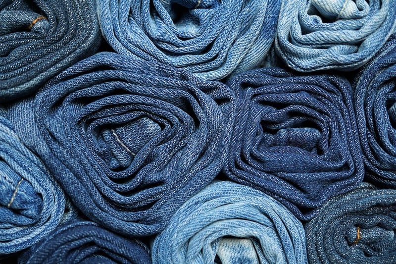 Repurposed Denim Fabric
